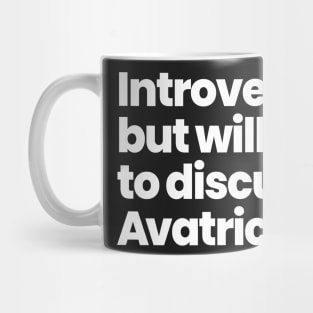 Introverted but willing to discuss Avatrice - Warrior Nun Mug